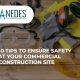 commercial construction site safety tips