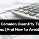 Common Quantity Takeoff Mistakes