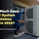 HVAC System Installation cost