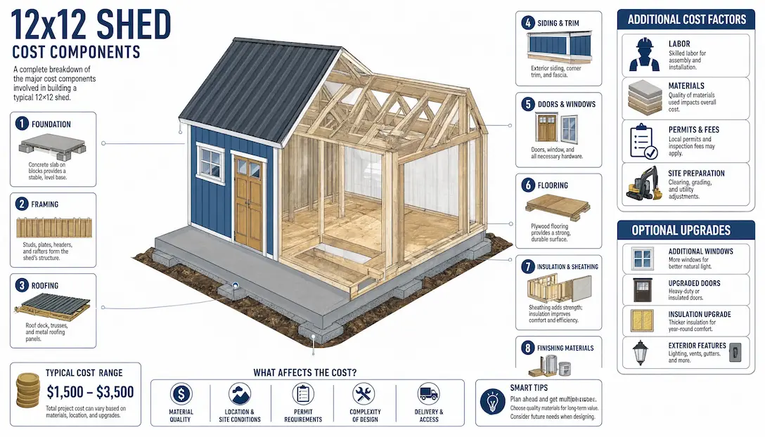 Shed Cost Breakdown