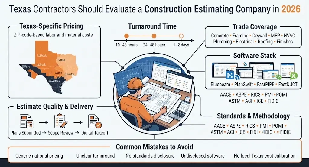 5 Construction Estimating Companies Texas