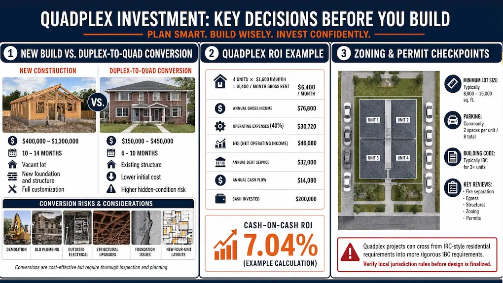Cost To Build A Quadplex Full nformation