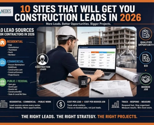 Sites that will get you construction leads