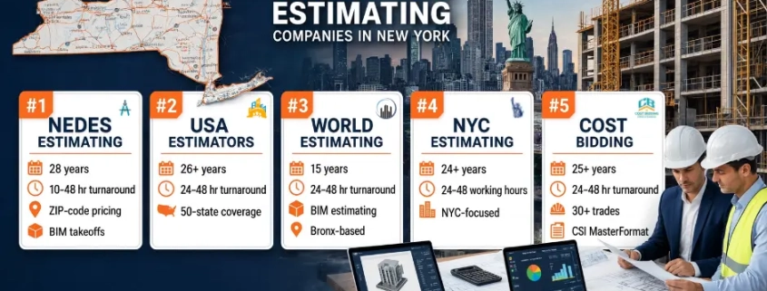 Top 5 Construction Estimating Companies