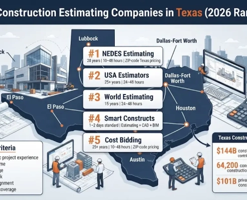 Top 5 Construction Estimating Companies Texas