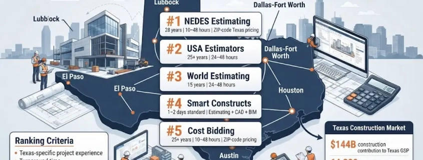 Top 5 Construction Estimating Companies Texas