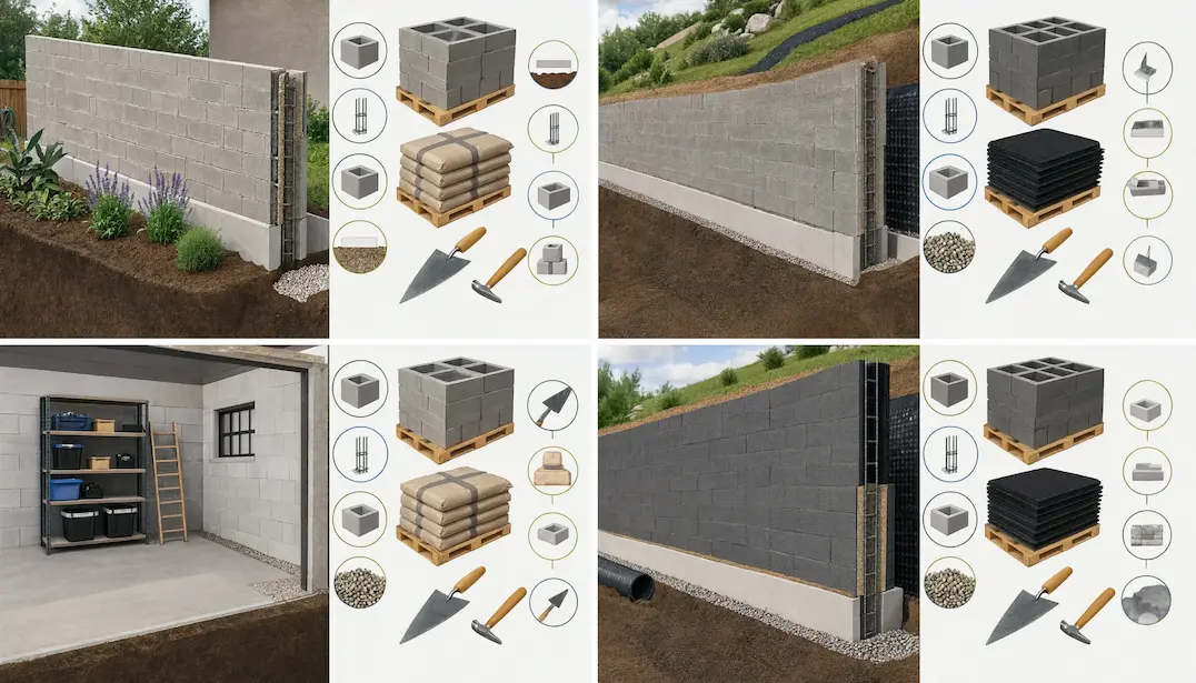 Wall Type Cost Breakdown